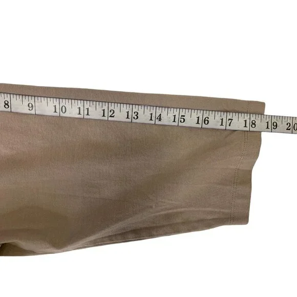 Ruby Rd. Women's Tan & Gold Top - Picture 6 of 7